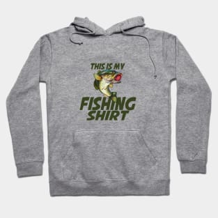 This is my fishing shirt - bass Hoodie